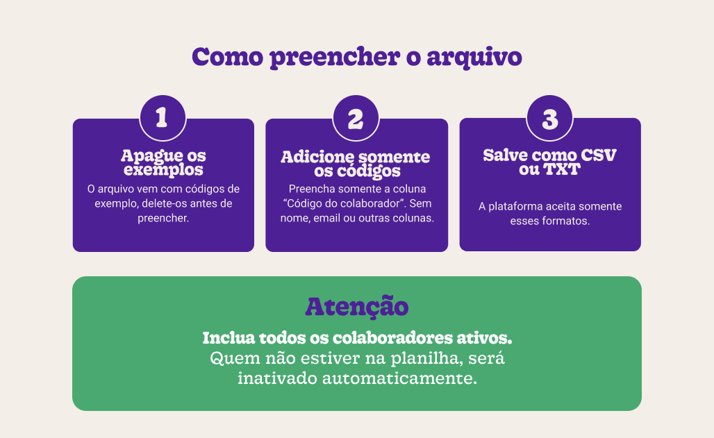 como preencher